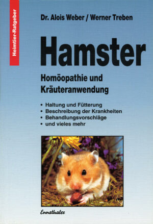 Honighäuschen (Bonn) - Wie kann man Erkrankungen seines Hamsters homöopathisch behandeln? Das Buch erörtert diese Frage sehr umfangreich.