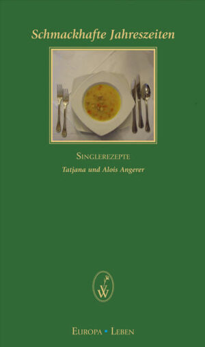 Das Kochbuch von Tatjana und Alois Angerer ist eine simple, schnörkellose Anleitung zu einer gesunden und ausgeglichenen Ernährung. Die 4×15 Speisepläne für Singles stellen eine praktische Alternative dar, für all jene die selten Tamarindenpaste und Krebsschwänze auf der Einkaufsliste haben und trotzdem gut und ausgewogen essen wollen. Es sind Rezepte aus dem Alltag für den Alltag geschrieben. Leicht nachzukochen und leicht nachzukaufen. Die Tipps und Überlegungen von Tatjana und Alois Angerer heben sich vom Dschungel der Kochliteratur und Ernährungsberatung angenehm ab, da hier Ernährung nicht als Marker eines Lebensgefühls verstanden wird, sondern als Grundlage bewussten Genießens auf der Basis von gesundem Menschenverstand und regionalen Produkten. Die den Jahreszeiten entsprechenden Gerichte werden alle jene erfreuen, die gesund und günstig kochen möchten, um sich und andere einfach zu überraschen.