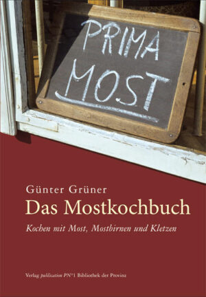 Wo gerne Most getrunken wird, dort wird er über kurz oder lang wohl auch in den Kochtopf wandern. Einige Klassiker der Mostviertler Küche sind ohne Most nicht denkbar. Wenn das Kochen mit Most auch eine durchaus noch lebendige Tradition ist, so lohnt es sich doch, ihm darüber hinaus aus dem Korsett dieser traditionellen Gerichte herauszuhelfen. Und mögen Mostrahmsuppe, Mostbratl und Mostpudding auch lange noch Favoriten der Mostköche und -köchinnen bleiben, können doch Bärlauch-, Mostcreme- oder Maroni-Mostsuppe, Lammschlögel im Mostsaft oder Most-/Himbeermuffins mit der Zeit zu ihnen aufrücken. Den Suppen nämlich verhilft der Most zu säuerlich-würzigem, sattem Körper