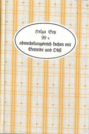 Klein und handlich, liebevoll in Dirndlstoff gekleidet, sind die Kochbüchln Raritäten, die nicht nur die Küche schmücken. Und wie die Aufmachung, so auch der Inhalt: 99 ausgesuchte Rezepte rücken die österreichische Kochkunst ins rechte Licht.