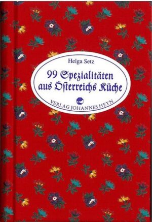 Klein und handlich, liebevoll in Dirndlstoff gekleidet, sind die Kochbüchln Raritäten, die nicht nur die Küche schmücken. Und wie die Aufmachung, so auch der Inhalt: 99 ausgesuchte Rezepte rücken die österreichische Kochkunst ins rechte Licht.