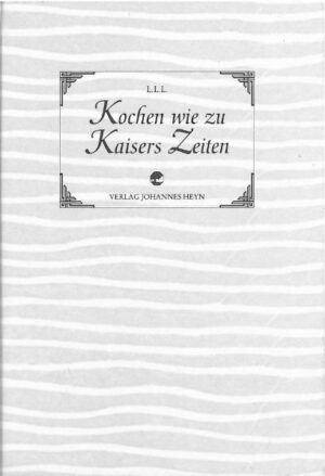 Vorliegendes Buch hat schon vor Jahren den Weg in die Öffentlichkeit gefunden und kommt nun in neuem Kleid wieder. Diese Sammlung erprobter und typischer österreichisch-ungarischer Rezepte soll nicht ein Kochbuch im landläufigen Sinne sein, sondern als Kulturbotschaft gewertet und zu einer Brücke der Verständigung und der Freundschaft werden.