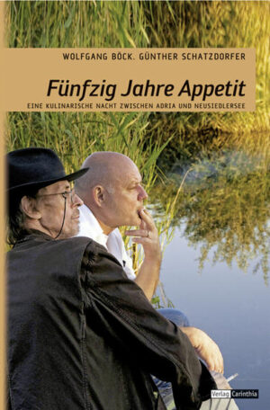 Wolfgang Böck, der Kommissar und Günther Schatzdorfer, der Poet kehren von einem Segelturn nach Österreich zurück. Die Fahrt war eine Katastrophe: Bora, Regen, Kälteeinbruch auf einem uralten Holzschiff, das sich als Seelenverkäufer entpuppte. Nun haben sie das Adria-Tief hinter sich gelassen und nichts anderes im Sinn, als sich in Wolfgang Böcks Landhaus im Burgenland ein paar Tage kulinarischer Kontemplation hinzugeben. Doch er hat die Schlüssel vergessen. Um wenigstens ein Dach über dem Kopf zu haben, brechen sie in das leer stehende Auszugshäuser der verstorbenen Tante ein und suchen nach Essbarem. Aber nur der Weinkeller ist noch gut gefüllt. Gegen ihren tierischen Hunger trinken sie Wein und reden. Ihre Gespräche kreisen natürlich nur ums Essen. Die Kulturgeschichte des Essens und Trinkens der letzten 50 Jahre wird sehr persönlich, witzig und anekdotisch aufbereitet. Ergänzt wird sie um zahlreiche Rezepte und die Streitfragen zu ihrer Zubereitung, die sich daraus ergeben.