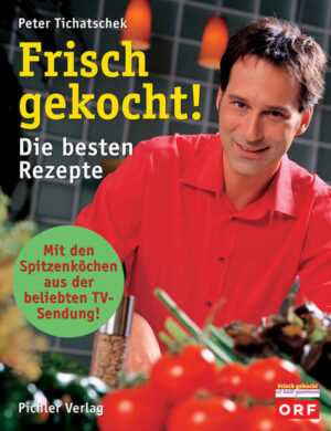 Perfektes Kochvergnügen mit Peter Tichatschek und seinen österreichischen Spitzenköchen! Von anspruchsvoll und raffiniert bis hin zu einfach, köstlich und schnell - über 100 Rezepte und gute Tipps präsentiert Peter Tichatschek, charmanter Gastgeber der beliebten ORF-Kochsendung, in diesem ebenso praktischen wie unterhaltsamen Kochbuch. Er plaudert mit den besten Köchinnen und Köchen des Landes, entlockt ihnen das eine oder andere persönliche Küchengeheimnis und lässt sich von ihrer faszinierenden Kreativität und Perfektion inspirieren. Klar, dass sowohl die feinen Rezepte der Spitzenköche als auch die Lieblingsrezepte des Moderators hier nicht fehlen dürfen. Essen zubereiten soll vor allem Freude machen - egal, ob man nur kleine herzhafte Vorspeisen kreiert, schnelle Pasta kocht oder ein aufwändiges Menü zaubert. Gemeinsam mit einer kleinen Kräuterschule, mit Tipps für gesunde Drinks und Weinempfehlungen, ist „Frisch gekocht!“ ein perfektes Kochbuch für jeden Tag.