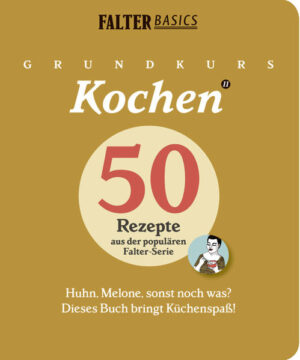 Mit der Nummer zwei der gereimten Küchenkunde erscheinen nun weitere 50 Rezepte zu den Themen Basiswissen, Obst und Gemüse, Fleisch und Fisch sowie Süßes. Aus der Kochkombüse der Stadtzeitung FALTER kommen Klassiker wie Apfelspalten und Brathendl, fast vergessene Lebensmittel wie Tarhonya und viele Tipps, damit gesundes Essen auch abwechslungsreich bleibt.