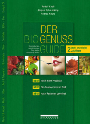 Der Bio.Genuss.Guide, Österreichs erster Gourmetführer für Bioprodukte, bietet in seiner neuen Ausgabe noch mehr Informationen für noch mehr Genuss. Erneut hat sich die nunmehr dreiköpfige Bio.Genuss.Jury auf eine kulinarische Reise durch Österreich begeben, um für die 2. Auflage des Bio.Genuss.Guide viele weitere Bio-Produkte zu finden, die den strengen Qualitäts- und Genusskriterien standhielten. Eine Vielzahl an zusätzlich vorgestellten Betrieben bietet dem ernährungsbewussten LeserInnen ein noch breiteres Spektrum an hochwertigen Lebensmitteln. In bewährter Qualität erfährt der LeserInnen alles Wissenswerte zu den empfohlenen Spezialitäten sowie über den Produzenten, die Produktpalette und die Serviceleistungen des Herstellerbetriebes. Neu hinzugekommen sind Empfehlungen aus der Bio-Gastronomie, welche, neben allen klassischen Informationen eines Gastronomieführers, persönliche Erlebnisberichte und als Draufgabe auch immer ein Rezept des Hauses zum Nachkochen bieten. Zudem macht die neue, übersichtliche Gliederung nach Regionen den Bio.Genuss.Guide zu einem idealen Nachschlagewerk und Ideengeber für kulinarische Ausflüge. Einblicke in die neuesten Trends der Bio-Branche durften natürlich auch diesmal nicht fehlen. Einmal mehr ist der Bio.Genuss.Guide ein Garant für natürliche Gaumenfreuden.