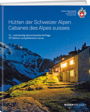 Dieser Hüttenführer beschreibt klar strukturiert 355 Hütten und Biwaks in den Schweizer Alpen