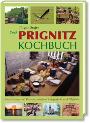 Die Prignitz bietet eine außergewöhnliche landschaftliche Vielfalt. Naturbelassene Flüsse, Wälder, Wiesen und Auengebiete verzaubern Anwohner und Besucher der Region. Eine Mischung aus Natur und Geschichte rund um verträumte Dörfer, Städte mit historischer Altstadt sowie Herrenhäuser, Klöster und Burgen machen dabei den besonderen Reiz aus. Dieses Buch möchte daher neben den kulinarischen Aspekten auch etwas über Landschaft, Geschichte, Brauchtum und Kultur der Prignitz vermitteln. „Das Prignitz Kochbuch“ präsentiert Ihnen wunderschöne Fotografien von Landschaften und typischen Ortsansichten der Region. Neben dem Streifzug durch die abwechslungsreiche, regionale Esskultur berichten rund 30 unterhaltsame Geschichten und Legenden über Land, Leute und historische Besonderheiten der Prignitz. In zahlreichen Zuschriften wurden aus der Prignitzer Bevölkerung Rezepte und Geschichten für dieses Buch zur Verfügung gestellt. Umfassende Unterstützung leisteten Vereine, Verbände, Museen und Firmen der Prignitz, um in diesem Buch die besondere Vielfalt der Region hervorzuheben. Alle enthaltenen Rezepte wurden mit Sorgfalt gesammelt, mehrfach erprobt und für gut befunden. Die entstandene Sammlung enthält mehr als 200 typische Speisen und Getränke und gibt einen Einblick in das, was die traditionelle und moderne regionale Küche heute zu bieten hat. Die Rezepte sind neun Hauptkapiteln zugeordnet, so dass je nach Anlass das passende Gericht ausgewählt werden kann. Kurze Beschreibungen und besondere Empfehlungen des Autors sollen zusätzlich die Zubereitung erleichtern. Wir laden Sie zu einer kulinarischen Entdeckungsreise durch die Prignitz ein.