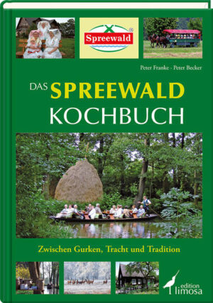 Südlich von Berlin, in der Niederlausitz, befindet sich ein 75 Kilometer langes und 15 Kilometer breites Gebiet, welches von zahlreichen Flussadern und Nebenarmen der Spree durchzogen ist. Diese Kanäle, die der Spreewälder „Fließe“ nennt, werden von leichten Erhöhungen begrenzt, den „Kaupen“. Nach und nach entstanden ausgedehnte Weiden und auch einige fruchtbare Ackerflächen, die sich besonders für den Gemüseanbau eigneten. Geradezu sprichwörtlich sind die Spreewälder Gurken, aber auch der Meerrettich findet hier beste Anbaubedingungen. Haupttransportmittel war im gesamten Spreewald der Kahn, noch heute gibt es entlegene Gebiete, in die man nur mit diesem abgeflachten Gefährt aus geteerten Kiefernholz gelangen kann. Das Autorenteam Franke und Becker haben unter Mitwirkung zahlreicher Helfer aus dem Wirtschaftsraum Spreewald ein ganz besonderes Buch für die Region erstellt. Für „Das Spreewald Kochbuch“ haben die Autoren kreuz und quer durch die Region in die Kochtöpfe geschaut, zugehört und aufgeschrieben. Neben traditionellen, ungewöhnlichen und modernen Rezepten, sind in dieses Buch auch die Geschichten und Erzählungen der Menschen vor Ort - wie sie Leben, Feiern und Genießen - eingeflossen. Mehr als 160 Rezepte sind in 13 Hauptkapitel untergliedert, so dass je nach Anlass das passende Gericht ausgewählt werden kann. In zahlreichen Kurzgeschichten und Erzählungen, aber auch in schönen Fotografien wird Landschaftliches, Sagenhaftes, Kulturelles und Geschichtliches aus der Spreewald-Region präsentiert.