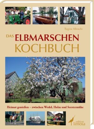 Westlich von Hamburg erstreckt sich entlang der Elbe eine Marschlandschaft mit herausragenden Naturschönheiten und vielfältigen Erholungsmöglichkeiten. Die wunderschönen Wedeler, Haseldorfer und Seestermüher Marschen liegen nördlich der Elbe zwischen Wedel und Seestermühe/Seester. Das Land ist flach, liegt kaum einen Meter über dem Meeresspiegel und wird durch Deiche an der Elbe geschützt. Bei einem Spaziergang am Elbdeich genießen Gäste und Anwohner den Weitblick über freie Wattflächen, breite Schilfgürtel und urige Auwälder und können die eindrucksvolle Tierwelt beobachten. Die Elbmarschen bieten sehr fruchtbare Böden und gehören zum Hauptanbaugebiet von Kernobst, vor allem dem Apfel. Zahlreiche Hofläden bieten herrlich frische Äpfel und sonstiges Obst sowie Gemüse an. Alljährlich finden im Herbst in den Elbmarschen die Holsteiner Apfeltage statt. Das Freizeitangebot ist sehr vielfältig - jeder größere Ort von Wedel bis Seestermühe hat einen kleinen Yachthafen, ein Dorfmuseum und weitere besondere Sehenswürdigkeiten. Es ist eine herrliche Gegend zum Ausruhen und Erholen, für Spaziergänge und Radtouren - zu jeder Jahreszeit. Für das leibliche Wohl sorgen die zahlreichen Gasthöfe, Restaurants und die vielen Cafés mit selbst gemachten Kuchen. Über 160 Rezepte wurden in der Region für dieses Buch zusammengetragen. Neben den kulinarischen Genüssen finden Sie außerdem Geschichten, Anekdoten und Erzählungen aus den Elbmarschen. Abgerundet mit wunderschönen Fotografien, die die Schönheit dieser beeindruckenden Landschaft für Momente festhalten, wird dieses Buch zu einem besonderen Erlebnis. Lassen Sie sich verführen.