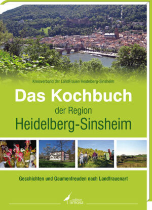 Leckereien aus der Region Ob Vorspeisen, Salate, Suppen oder Süßspeisen, Eingemachtes oder traditionelle Gerichte: Für dieses Kochbuch hat der Kreisverband der LandFrauen Heidelberg-Sinsheim seine besten traditionellen und modernen Rezepte zusammengetragen - alle vielfach erprobt und leicht nachzukochen. Mitglieder aller 28 Ortsvereine haben das Buch nicht nur mit Spezialitäten, sondern auch mit Sehenswürdigkeiten und Geschichten aus ihrer Region gespickt. So bietet es neben rund 160 Rezepten auch über 30 Geschichten und Gedichte und rund 230 vielseitige Bilder, die dem Leser Leben, Landschaft und Kultur näherbringen - denn nur was wir kennen, wissen wir auch zu schätzen. Die Mitglieder des Kreisverbandes kommen vom Kraichgau, der Bergstraße und dem Odenwald und gehören zum Rhein-Neckar-Kreis. Die Metropol-Region ist vielseitiger Wirtschaftsstandort. Auch die Landwirtschaft spielte und spielt hier immer schon eine wichtige Rolle. Ganz nebenbei gewähren die LandFrauen Einblick in ihre Gemeinschaft. Es ist ihnen wichtig, Traditionen zu bewahren und gleichzeitig für Neues offen zu sein - besonders, wenn es um Gesundheits- und Ernährungsfragen geht. Lassen Sie sich anregen von den Ideen für die Zubereitung altbewährter sowie moderner Speisen und erleben Sie beim Lesen und Betrachten, wie ein Stück Heimatgeschichte lebendig wird.