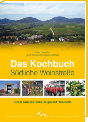 Im südlichsten Teil von Rheinland-Pfalz, direkt an der Grenze zu Frankreich, liegt der Landkreis Südliche Weinstraße. Im Norden grenzt er an das Stadtgebiet von Neustadt, im Osten an den Rhein-Pfalz-Kreis und den Landkreis Germersheim. Westlicher Nachbar ist der Landkreis Südwestpfalz. Im Herzen der Südlichen Weinstraße befindet sich die kreisfreie Stadt Landau. Die Region von Maikammer bis zum Deutschen Weintor in Schweigen-Rechtenbach, der Pforte zum Elsass, ist in der Tat ein 'Paradies'. Die Südliche Weinstraße ist reich an Traditionen und Schätzen der Natur. Könige und Kaiser hatten einst diese Landschaft ins Herz geschlossen und ließen sich von ihrem natürlichen Charme verzaubern. In dieser Landschaft mit südländischem Flair herrscht das mildeste Klima Deutschlands. Trauben, Nüsse, Zitronen, Mandeln, Esskastanien, Feigen, Tabak und Mais gedeihen hier in üppiger Fülle. Das fruchtbare Rebland der Region bringt es auf mehr Sonnentage als jede andere Landschaft im Bundesgebiet und Landau ist immer noch die größte Weinbaugemeinde Deutschlands. Peter Hemmler hat mit Unterstützung der LandFrauen des Kreisverbandes Südpfalz 150 regionaltypische, traditionelle und zeitgenössische Rezepte sowie eigene Kreationen zusammengetragen. In Geschichten und Anekdoten wird dem Leser zusätzlich Wissenswertes über die Region vermittelt. Während zahlreicher Reisen durch die Südliche Weinstraße hat der Autor die wunderschöne Landschaft und kulturelle Ereignisse in Bildern eingefangen. Dieses Buch präsentiert in mehr als 250 Fotografien, wie die Menschen hier leben, arbeiten und feiern.