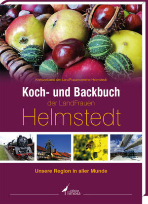 Eine Region in aller Munde Vielfalt, Abwechslung und Reichhaltigkeit sind Synonyme für den schönen Landkreis Helmstedt. Das Verbandsgebiet der LandFrauen erstreckt sich vom Drömling zur Velpker Schweiz, vom Lappwald bis zum Elm und wird vom Großen Bruch im Süden begrenzt. Diese Kulturlandschaft lädt zum Radfahren und Erholen ein. Braunkohle sowie Land- und Energiewirtschaft prägen die Region. Die Nähe zur Autostadt Wolfsburg fördert zusätzlich intensive wirtschaftliche Verbindungen. Mehr als 250 Fotografien wurden im Buch aufgenommen und bieten dem Leser ein buntes Kaleidoskop des gesamten Landkreises. Historisch bedeutsame Entdeckungen wurden bei Grabungen an der Hünenburg gemacht. Diese und zahlreiche weitere Funde, zum Beispiel die ältesten Jagdwaffen der Welt, werden im Erlebnis- und Forschungszentrum „paläon“ bei Schöningen präsentiert. Der Kaiserdom zu Königslutter ist ein herausragendes Bauwerk der Romanik und das Juleum, die ehemalige Universität in Helmstedt, zählt zu den Profanbauten der Weserrenaissance. Die zahlreichen Berichte und Anekdoten in diesem Buch spiegeln die Geschichte und Gegenwart des Landkreises wider. In diesem liebevoll zusammengestellten Koch- und Backbuch der LandFrauen finden sich mehr als 130 regionale Rezepte, aber durchaus auch Köstlichkeiten der internationalen Küche. Das Buch entführt den Leser auf eine kulinarische Reise durch den Kreis Helmstedt und gewährt Einblicke in die Küchengeheimnisse der LandFrauen. Dabei werden bewährte Rezepturen ebenso berücksichtigt, wie auch Kreationen der modernen Küche.