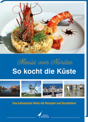 In 15 Etappen, auf über 100 Seiten präsentieren wir Ihnen eine kulinarische Reise entlang der deutschen Nord- und Ostseeküste - von Borkum bis Rügen. Neben traditionellen Köstlichkeiten aus frischenl, regionalen Erzeugnissen, finden Sie in diesem Buch auch Kreationen der modernen Küche. Spitzenköche, Gastronomen, LandFrauen und Einheimische laden zum Mitkochen ein und geben ihre Lieblings- und Familienrezepte preis. Jede Etappe dieser Küstenreise enthält ein leckeres Mehr-Gänge-Menü, das zum Kochen einlädt. Von knackig frisch über herzhaft-deftig bis cremig-süß ist für alle Geschmäcker der passende Gaumenschmaus zu finden. Auch Köstlichkeiten der heimischen Backstuben und regionale Getränkespezialitäten bereichern diese Rezeptsammlung. Zahlreiche Anekdoten, Berichte und Geschichten vermitteln Besonderheiten und Wissenswertes der Küstenregionen an Nord- und Ostsee. Wunderschöne Fotos zeigen neben Strand- und Seefahrtromantik auch Landschaft und Lebensart.