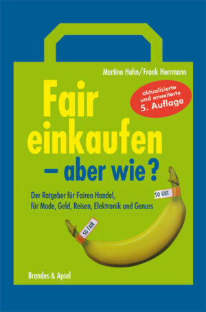 Fairer Konsum boomt. Er entspricht einer Lebenseinstellung, die Konsum nicht verdammt, solange mit Herz und Verstand eingekauft wird. Immer mehr Verbraucher möchten wissen, wo sie fair gehandelte Lebensmittel erhalten: In welchem Laden hängen T-Shirts, die nicht von Kindern zusammengenäht worden sind? Wo kann eine Reise gebucht werden, bei der auch das Zimmermädchen einen gerechten Lohn erhält und welcher Investmentfonds ist wirklich nachhaltig angelegt? Mithilfe dieses Ratgebers kann jede und jeder fair konsumieren - vom Szene-Kenner über den Fairtrade-Einsteiger bis hin zum Bio-Käufer. Hier findet sich alles, um sich zurechtzufinden: ausführliche Hintergrundinfos, jede Menge Adressen, Weblinks, Literaturempfehlungen und Einkaufstipps. „Das kommt uns in die Tüte. Für den korrekten Kauf, der allen was bringt, gibt's jetzt Orientierung.“ (taz, die tageszeitung) „Dieses Buch führt uns eindrucksvoll vor Augen, dass es oft gar nicht so schwer ist, mit dem Einkaufskorb zum Weltpolitiker zu werden.“ (Gerd Billen, Vorstand Verbraucherzentrale Bundesverband) „Der exzellente Ratgeber ist eine nützliche Handreichung für den fairnessbewussten, ökosozial orientierten Verbraucher - und die, die es werden wollen.“ (Norbert Copray, Publik Forum) „Das Buch ist nicht, wie der Titel vermuten lässt, einfach ein Einkaufsführer. Vielmehr bietet es auf den ersten rund 60 Seiten eine solide Bestandsaufnahme des Fairen Handels mit seinen historischen Wurzeln, den vielfältigen aktuellen Akteuren auf internationaler Ebene, seinen Konflikten und Herausforderungen, aber auch seinen Chancen und unbestreitbaren Errungenschaften. Das macht das Buch so wertvoll.“ (www.fairunterwegs.org)