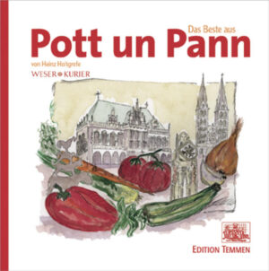 'Pott un Pann' - so lautet der Titel einer Kolumne im 'Weser Kurier', in der Heinz Holtgrefe seit 1983 seine beliebten Kochrezepte veröffentlicht. Mal einfach, mal mit viel Aufwand, mal exotisch, mal urdeutsch - aber immer mit Sorgfalt und mit möglichst frischen Zutaten der Saison. So sind im Laufe der letzten zwanzig Jahre über 1000 Rezepte veröffentlicht worden und an neuen Themen und Ideen mangelt es nicht. Als vor rund zehn Jahren die erste Ausgabe von 'Das Beste aus Pott un Pann' auf den Markt kam, waren alle Beteiligten vom Erfolg überrascht: inenrhalb kürzester Zeit musste die Rezeptsammlung in einer zweiten Auflage gedruckt werden. Nun erscheint auch der zweite Band der beliebten Kochrezepte mit neuen Ideen für das Kochen am heimischen Herd. Anlass für den Verlag, auch Band 1 in modernisiertem Layout erneut auf den Markt zu bringen. Mit 'Das Beste aus Pott un Pann' und 'Das Neueste aus Pott un Pann' legt die Edition Temmen damit zwei moderne Kochbücher vor, die traditionelle und zeitgenössische Rezepte vorstellen und auch jungen Leuten Lust auf kulinarische Ausflüge macht. Von Morchelsuppe über Ravioli oder Carpaccio, von Kohlrabi bis hin zu in riesling gedünstete Äpfel oder Masala-geschärftes Gulasch - für jeden Geschmack ist etwas dabei. Alle Rezepte sind übersichtlich beschrieben und leicht nachzukochen.