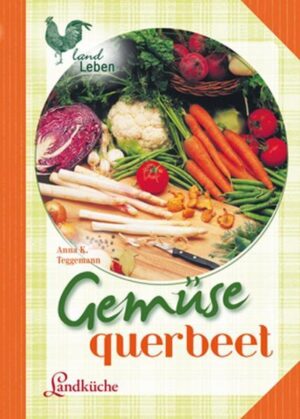 Gemüse - jede Jahreszeit liefert ihre eigenen nährstoffreichen Köstlichkeiten aus Feld und Garten. Saisongerecht frisch zubereitet, bereichert Gemüse den Speiseplan und liefert jede Menge Vitamine, Mineral- und Ballaststoffe. Gemüse ist der Hauptbestandteil jeder abwechslungsreichen, farbenfrohen und gesunden Landküche. Neben dem allseits bekannten Gemüse kommen fast vergessene Sorten wie die Pastinake oder neue Züchtungen wie der Hokkaidokürbis oder der Senfkohl zum Einsatz. Kurze und prägnante Portraits der Gemüsesorten sowie gut nachvollziehbare Verwertungsvorschläge machen dieses Gemüsekochbuch zu einem wertvollen Küchenhelfer. Gemüse, so natürlich und lecker wie möglich!