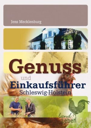 Regionale Produkte und Spezialitäten sind wieder im Trend. Besonders die noch handwerklich in kleinen Mengen produzierten authentischen Lebensmitteln und Spezialitäten in Genussqualität stehen dabei im Fokus. Da diese aber nicht in Supermärkten angeboten werden, stellt sich die Frage, wo der interessierte Verbraucher und anspruchsvoller Genießer sie her bekommt. Meist direkt beim produzierenden Landwirt, bei Fischern, Metzgern und Käsern vor Ort. Der Einkaufsführer führt zu den besten regionalen Lebensmittelproduzenten und Direktvermarktern in Schleswig-Holstein. Ob Obst und Gemüse, Fleisch und Wurst, Wild und Geflügel, Fisch und Käse, Spirituosen und Pralinen-Food-Journalist und Genussexperte Jens Mecklenburg hat sie alle getestet und stellt die besten Bauern, Bäcker, Fischer und Käser des Landes vor. Alle eint die Leidenschaft für besonders schmackhafte Lebensmittel, ein hohes handwerkliches Können und ein hoher Genussfaktor für den Verbraucher. Ein einmaliger Genussführer durch Schleswig-Holstein für alle Freunde regionaler Lebensmittel und Spezialitäten und für alle Feinschmecker.