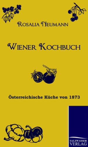 Dieses Buch liefert eine umfassende und gleichermaßen unterhaltsame Darstellung der österreichischen Kochtradition Ende des 19. Jahrhunderts. Es wurde als ein Ratgeber verfasst, der "der einer wirtschaftlichen und geschickten österreichischen Frau" verhelfen soll, "in kurzer Zeit wohlhabend zu werden".