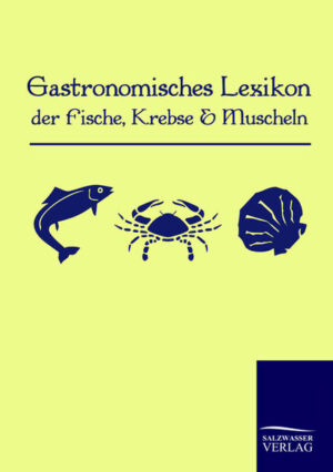 Auch heute noch außerordentlich lehrreiches Lexikon, kombiniert mit einem Kochbuch, das in Bezug auf Fische, Krebse und Muscheln auch heute noch seinesgleichen sucht. Verfasst von den Redakteuren der "Zeitung der Köche" im Jahre 1898.