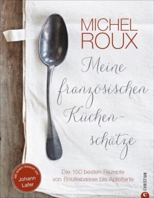 Zwischen Normandie und Provence liegt eine Welt der Köstlichkeiten. Sternekoch Michel Roux stellt in seinem neuen Kochbuch die Küchenschätze Frankreichs vor. Klassiker wie Bouillabaisse, Quiche oder Ente à l’Orange verbinden die Liebe zu frischen, saisonalen Zutaten mit traditioneller Zubereitung. Bodenständige und ausgefallene Rezepte bringen das wahre Frankreich auf Ihren Tisch und so wird echt französisch kochen zur Leichtigkeit. Bon Appetit!