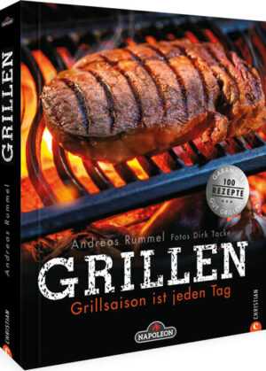 Garantiert gut grillen das ganze Jahr Mit dem neuen Standardwerk zum Thema Grillen hat die Grillsaison kein Ende mehr ob auf Gas oder Kohle, ob Ribs oder Rübchen. Jede Menge kreative, teils so noch nie da gewesene Rezepte zu Gemüse, Fleisch, Fisch und Desserts lassen die Küche fast überflüssig werden. Im neuen Grillbuch erklärt der international anerkannte Grill-Experte Andreas Rummel in nur wenigen, knackigen Tipps, wie man das ganze Jahr über erfolgreich grillt und räumt mit allgemeinen Grill-Irrtümern auf. Von basic bis beeindruckend kann mit diesem neuen Kochbuch jeder garantiert gut grillen! Inhalt GRILLS, ZUBEHÖR, TIPPS UND TRICKS Warum Gasgrill? Immer der richtige Grill Bestens ausgestattet Extras Rummels Grill-ABC Saisonkalender Obst und Gemüse Saisonkalender Fisch REZEPTE Rind Die besten Stücke Schwein Unser liebstes Fleisch Wild & Lamm Einzigartiger Geschmack Huhn Bewegung ist das A und O Fisch & Meeresfrüchte Vielfalt aus dem Wasser Vegetarisch Desserts Saucen, Dips & Beilagen MENÜVORSCHLÄGE Weihnachtsmenü mit Wild Weihnachtsmenü mit Ente Mediterranes Menü Halloween-Party Menü Asia-Style Burger-Menü