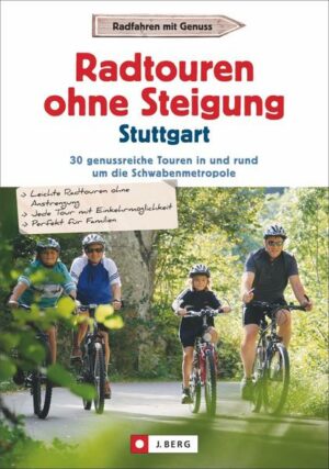 Die Region Stuttgart ist wie gemacht fu?r Genusstouren mit dem Fahrrad. Ob Remstalradweg