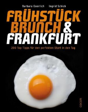 Mehr als 200 Frühstücksadressen, gründlich recherchiert, geprüft und für gut befunden von Barbara Goerlich & Ingrid Schick, den beiden namhaften Frankfurter Journalistinnen und Gastronomie-Kennerinnen. Herausgekommen ist der ultimative und umfangreichste Frühstücks- und Brunch-Guide für Frankfurt und die nähere Umgebung, den es je gab. Für jeden Geschmack ist etwas dabei: für Early Birds und Langschläfer, Früh- und Spätstücker, mit und ohne Kinder, darunter Szenetreffs, Frühstück-Quickies, Hotel-Brunches und Open Air-Ideen genauso wie Länderfrühstücke und Kaffeehäuser. Die Texte machen Appetit auf Neuentdeckungen, bieten Nützliches zu Preis, Angebot und Ambiente, zum Flirtfaktor bis hin zum guten Bio-Gewissen