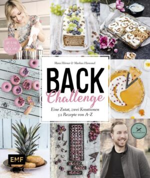 Wer nicht backt, der nicht gewinnt Das hat die Welt noch nicht gesehen: Eine Backblogger-Challenge vom Feinsten. Die beiden Bloggerpersönlichkeiten Mara Hörner von lifeisfullofgoodies und der Backbube Markus Hummel backen sich durch das bunte Lebensmittelalphabet. Backen mit Ananas, Bier, Ingwer oder Süßkartoffeln? 26 spannende Hauptzutaten von A bis Z gilt es kreativ zu verarbeiten. Lassen wir uns überraschen, wer die Aufgaben kreativer löst und schmackhaftere Kreationen entwickelt. Den Anfang macht das karibische Ananastörtchen, gefolgt vom Quinoa-Bananenkuchen mit Zimtstreuseln und so weiter ... Die Warenkunde zu den Zutaten und die 52 köstlichen Rezeptvariationen laden zum Nachbacken und Experimentieren ein.