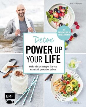 Einfach mal neu anfangen? Alles auf Null setzen? Träumen Sie auch davon, schlechte Essgewohnheiten und den ewigen inneren Schweinehund über Bord zu werfen? Mit dem Ratgeber „Detox - Power up your life“ vom erfahrenen Personal Coach Michael Weckerle wird dieser Traum bald Wirklichkeit. Der Autor hat 50 cleane Detoxrezepte in das Buch gepackt: vom Frühstück über Getränke bis hin zum Dessert. Er nimmt die Leser bei der Ernährungsumstellung an die Hand, stellt Einkaufslisten, Ernährungspläne bereit und sogar ein Trainingsplakat gibt es von ihm: damit der perfekte Rundum-Detox-Start noch leichter gelingt!