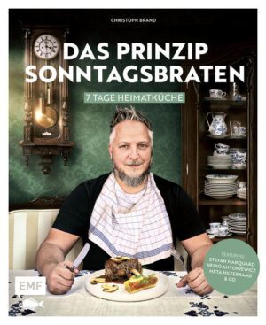 Lecker kochen von Alltag bis Sonntag! Fernsehkoch Christoph Brand interpretiert klassische Heimatrezepte neu: Hier kommt die traditionelle Rinderroulade mit Kartoffelfrühlingsrolle und Salatsommerrolle, Bärlauchspätzle mit Bergkäse oder Matjes mit Rote Bete auf den Tisch! Er kreiert Wochenpläne für jede Jahreszeit, so fällt das bewusste Genießen gar nicht mehr schwer. Weil Christoph Brand Regionalität, Saisonalität, Nachhaltigkeit und der Respekt vor dem Produkt wichtig sind, besucht er unterschiedliche Produzenten und stellt ihre Produkte vor, zum Beispiel eine Käserei, ein Weingut und eine Schweinezucht.