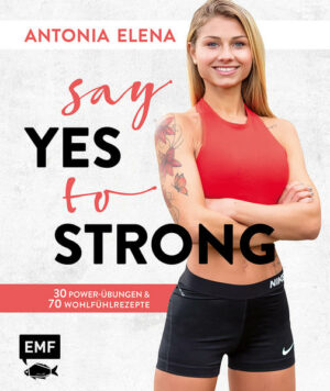Honighäuschen (Bonn) - Antonia Elena weiß, was es bedeutet, hart für einen gesunden und kräftigen Körper zu arbeiten. Mit viel Energie und Disziplin hat sie es geschafft, ihre Essstörung hinter sich zu lassen und zu einem selbstbewussten Umgang mit ihrem Körper zu finden. Heute gehört sie zu den einflussreichsten Fitness-Influencern. Welche Rezepte und Übungen sich besonders eignen, was Antonia Elena motiviert und inspiriert und welche Tipps sie für einen schönen starken Körper hat, verrät sie in ihrem neuen Buch. Im Fitness-Teil stellt sie die besten Kraft-Übungen im Gym vor, die effektivsten Bauch-Beine-Po-Programme und das richtige Stretching nach einem erfolgreichen Workout. Sie gibt Hinweise zur richtigen Ausführung der Übungen an den Geräten und zahlreiche Tipps für den besten Bodyforming-Effekt. Doch ein gestählter Körper beginnt in der Küche und zwar mit proteinreicher Ernährung - ihre Lieblingsrezepte für eine ausgewogene Ernährung präsentiert sie im Ernährungsteil.