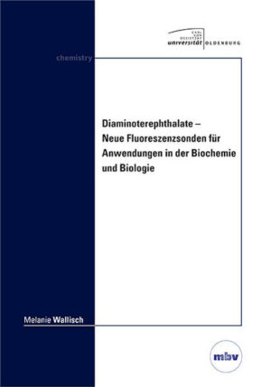 Honighäuschen (Bonn) - Im Verlauf dieser Arbeit wurden verschiedene Diaminoterephthalsäurederivate als Fluoreszenzfarbstoffe für Anwendungen in der Biologie, Biochemie und Physikalischen Chemie dargestellt.