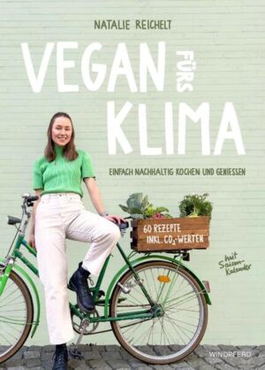 Das Vegane Kochbuch nach Saison und mit Klima-Rechner. Unkomplizierte und zukunftsweisende Küche, welche köstlich schmeckt und auch unser Klima schützt. In ihrem Kochbuch begleitet uns die Autorin mit 60 ausgefallenen Rezepten durch das Jahr und präsentiert uns regionale Gemüsesorten in einem modernen Look. Zu jedem Gericht gibt es statt den üblichen Nährwert-Tabellen eine Anzeige der CO2-Emissionen. So erkennt man auf den ersten Blick, dass mit der richtigen Zutatenwahl bis zu 60 % des Treibhausgases, eingespart werden können. Neben genialen Leckereien bekommt man einen monatlichen Saisonkalender und sachkundige Tipps, wie man ganz einfach deinen ökologischen Fußabdruck rund um das Kochen verringern kann und damit das Klima mehr schont als mit einem Elektroauto! Ein Kochbuch für alle, die sich auf einen erfrischenden Input freuen und gerne nachhaltig kochen und leben wollen!