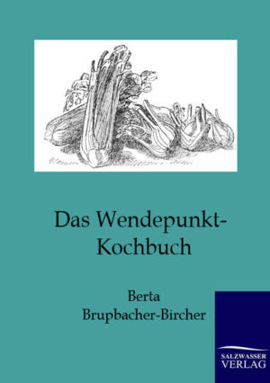 Nachdruck des Originals von 1931. 580 fleischlose Rezepte und 420 Speisezettel.