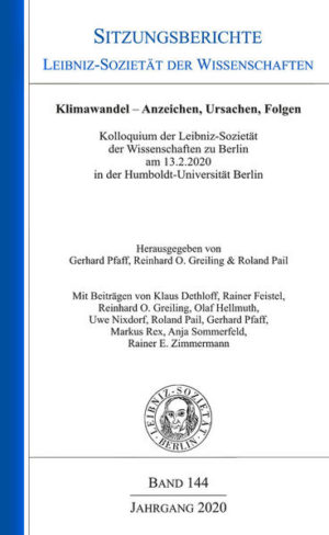 Honighäuschen (Bonn) - Der vorliegende Band 144 der Sitzungsberichte der Leibniz-Sozietät der Wissenschaften zu Berlin vereint Beiträge des ganztägigen Kolloquiums Klimawandel  Anzeichen, Ursachen, Folgen, das die Leibniz-Sozietät am 13. Februar 2020 veranstaltet hat. Vor einigen Jahrzehnten hörte man oft den Werbespruch Alle reden vom Wetter.... Dieser bezog sich auf eines der ältesten Gesprächsthemen der menschlichen Gesellschaft. Jeder kann das Wetter täglich selbst erleben und ist dadurch direkt über die verschiedenen Aspekte dieses Phänomens informiert. Heute könnte der Werbespruch geändert werden und lauten Alle reden vom Klimawandel .... Obwohl jeder das Klima und seinen Wandel erlebt, ist es doch für viele schwierig, die unterschiedlichen Ursachen und Wirkungen hierfür zu erkennen. Neben den offensichtlichen meteorologischen Faktoren tragen zahlreiche andere Prozesse zu den Klimaänderungen bei, die der wissenschaftlichen Erklärung bedürfen. Der Klimawandel stellt mit Sicherheit eine der brennendsten Herausforderungen der Menschheit dar. Dabei wird insbesondere die Frage nach dem Beitrag des Menschen an der raschen globalen Erwärmung des Weltklimas auf internationaler Ebene so leidenschaftlich wie kontrovers diskutiert. Mit dem Kolloquium Klimawandel  Anzeichen, Ursachen, Folgen hat sich die Leibniz-Sozietät zum Ziel gesetzt, diese gesellschaftlich höchst relevante Frage kritisch, wissenschaftlich fundiert und vor allen aus dem Blickwinkel unterschiedlicher wissenschaftlicher Disziplinen zu erörtern. In sieben Vorträgen, sechs davon präsentiert von Mitgliedern der Leibniz-Sozietät, wurden schlaglichtartig zentrale Elemente des Themenkomplexes Weltklima adressiert. Die ersten vier Vorträge standen unter dem Thema Beobachtungen und globale Modelle und erörterten die Frage, mit welcher Zuverlässigkeit Informationen über Klimaentwicklungen der Vergangenheit und der Gegenwart erfasst und diese konsistent in eine Modellbildung integriert werden können (Beiträge von Reinhard O. Greiling, Roland Pail, Rainer Feistel und Olaf Hellmuth, Hennes Obermeyer). Die verbleibenden drei Präsentationen standen unter dem Thema Klimaindikatoren in Subsystemen und beleuchteten potentielle Klimasignale in Ozeanen, Eisregionen und im alpinen Raum (Beiträge von Stefan Rahmstorf, Klaus Dethloff, Michael Krautblatter). In diesem Tagungsband ist ein repräsentativer Querschnitt dieser Beiträge gesammelt. Er soll dazu beitragen, die angeregte, vielschichtige und tiefgründige Diskussion, die während des Kolloquiums stattgefunden hat, in eine noch größere Öffentlichkeit zu tragen. Dieses Panoptikum an wissenschaftlichen Fachbeiträgen soll auch Sie, liebe Leserin und lieber Leser, zum Nachdenken anregen über ein Thema, das nicht nur für Ihre Zukunft, sondern auch für den Alltag unserer Kinder und Kindeskinder ein bestimmender Faktor sein wird. Die nachfolgenden kurzen Erläuterungen sollen einen Überblick zu den Inhalten der Vorträge geben und damit zum Lesen der Beiträge anregen.