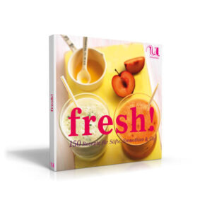 Die Sonderausgabe des Erfolgstitels "fresh!"! Jetzt noch kompakter, noch preisgünstiger und wie gehabt mit der geballten Ladung von 150 supergesunden und vitaminreichen Rezepten für Smoothies und vieles mehr! Wie wäre es zum Beispiel mit einem megagesunden Mango-Limetten-Smoothie, einem erfrischenden Karotten-Ingwer-Saft oder einem spritzigen Heidelbeersirup mit Apfelschorle? Fitness zum Trinken: einfacher geht's nicht!