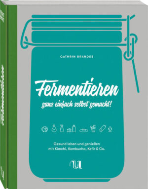 Fermentieren ist derzeit so angesagt wie nie zuvor. Sauerkraut, Kimchi, Kombucha, Essig, Sauerteigbrot und vieles mehr können Sie auch zu Hause ganz einfach selbst machen. Deutschlands bekannteste Fermentier-Expertin, KrautBraut Cathrin Brandes, zeigt in 100 Rezepten wie es geht. Viele Tipps und Anregungen sorgen dabei für sicheres und gutes Gelingen. Auf den Punkt gebracht steckt hinter Fermentieren die natürliche Haltbarmachung von Lebensmitteln. Das macht sie bekömmlicher, stärkt das Immunsystem und hat gleichzeitig eine positive Wirkung auf die Darmflora. Doch wie funktioniert die gesunde Methode? Deutschlands bekannteste Fermentier-Expertin und Bloggerin Cathrin Brandes beschäftigt sich seit Jahren mit dem Thema und erklärt einfach und verständlich, was hinter einer gekonnten Fermentierung steckt, welche Lebensmittel dafür am besten geeignet sind und was am Ende daraus werden kann: Kimchi, hausgemachtes Corned Beef oder ein Grilled Cheese Sandwich aus selbst gemachtem Sauerteigbrot und echten sauren Gurken.