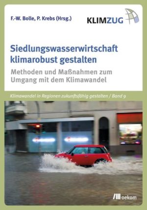 Honighäuschen (Bonn) - Welchen Nutzen haben eine 'wassersensible Stadtentwicklung' und 'Wasserplätze' in Städten? Wie sind Kläranlagen vom Klimawandel betroffen? Und wie kann trotz klimatischer Änderungen eine sichere Trinkwasserversorgung gewährleistet werden? Starkregenereignisse und Überflutungen von Straßen und Plätzen, Hitzeperioden und länger andauernde Trockenheit sind die Herausforderungen, mit denen sich auch die Siedlungswasserwirtschaft in Deutschland seit einigen Jahren befasst. Experten aus Wissenschaft und Praxis zeigen, wie aus regionalen Klimaprojektionen Wissens- und Berechnungsgrundlagen erstellt werden können und sie untersuchen, wie regionale Gewässer und Wasserressourcen, Trinkwasserleitungen, Kanalnetze und die zugehörigen Wasserwerke und Kläranlagen vom Klimawandel betroffen sind. Sie stellen verschiedene übertragbare Methoden, Strategien und Maßnahmen für eine klimarobuste, anpassungsfähige Siedlungswasserwirtschaft vor  so etwa einen Risiko-Check für Wasserversorger, eine vereinfachte Methode zur Ermittlung der Risiken durch urbane Überflutungen und das Instrument KlimaFLEX für einen kooperativ angelegten Schutz vor Starkregenereignissen in Städten und Gemeinden.