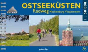 Genau genommen befasst sich die Broschüre mit einem Abschnitt des Ostseeküsten-Radweges: Der Weg führt von Travemünde nach Swinemünde über die Insel Rügen. Satte 670 Kilometer