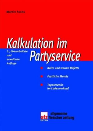 Der Strukturwandel im Lebensmitteleinzelhandel und die Veränderungen der Verzehrgewohnheiten der Verbraucher zwingen die Fleischer-Fachgeschäfte, ihre Angebotspalette den Kundenerwartungen anzupassen und entsprechend zu erweitern. Dienstleistungen im Ladengeschäft gewinnen stetig an Bedeutung und der Anteil der Fertig- und Halbfertigerzeugnisse am Gesamtumsatz steigt. Der Partyservice ebenso wie das Tagesmenügeschäft sind zu unverzichtbaren Umsatzträgern im Fleischerhandwerk geworden. Der hohe personelle und finanzielle Einsatz, der in beiden Geschäftsbereichen gebracht werden muss, macht eine genaue Verkaufspreisermittlung unumgänglich. Die vorliegende 3. überarbeitete Auflage beschreibt praxisnah und gut nachvollziehbar den gesamten organisatorischen Ablauf sowie die besonderen Kalkulationswege, die im Partyservice und im Tagesmenügeschäft erforderlich sind. Neben grundsätzlichen Fragen erläutert der Autor anhand zahlreicher Beispiele die wichtigsten Schritte der Kalkulation und gibt wertvolle Tipps für die tägliche Praxis. Vorwort zur 3. Auflage ///// Teil I: Kalkulation im Partyservice ///// 1. Grundsätzliches zum Partyservice **** 1.1 Angebot und Nachfrage im Partyservic **** 1.2 Fachliche Grundlagen **** 1.3 Betriebsausstattung **** 1.4 Sortiment und Präsentation **** 2. Kalkulationsaufbau und -schema **** 2.1 Fakten und Daten zur Kalkulation **** 2.2 Materialkostenrechnung **** 2.3 Berechnung des Herstellungsaufwandes **** 2.4 Berechnung weitergehender Dienstleistungen **** 3. Berechnung eines Kalten Buffets **** 3.1 Buffet-Zusammenstellung **** 3.2 Kalkulationsablauf **** 3.3 Ermittlung des Gesamtpreises **** 3.4 Abhängigkeiten des Pro-Kopf-Preises **** 4. Berechnung festlicher Menüs **** 4.1 Gestaltungsvielfalt **** 4.2 Kalkulationsablauf **** 4.3 Ermittlung des Gesamtpreises **** 5. Berechnung weiterer Angebote im Partyservice **** 6. Berechnung von Leihgebühren **** 6.1 Eigenständige Berechnung **** 6.2 Die Tücken der Leihgebühren **** 7. Auftragsabwicklung **** 7.1 Verkaufspreisliste **** 7.2 Auftragsannahme - Auftragserledigung **** ///// Teil II: Kalkulation im Tagesmenügeschäft 8. Grundsätzliches zum Menügeschäft **** 8.1 Sinnvolle und notwendige Sortimentserweiterung **** 8.2 Menügestaltung ***** 8.3 Menüplanung ***** 9. Verkaufspreisberechnung von Tagesmenüs **** 9.1 Ausgangsdaten der Kalkulation **** 9.2 Ermittlung der Herstellungskosten **** 9.3 Ermittlung der Verkaufskosten **** 9.4 Ermittlung des Ladenverkaufspreises ***** 9.5 Besonderheiten bei der Preisermittlung **** 10. Werbung für Partyservice und Tagesmenügeschäft **** Anhang: Kalkulationsformulare zum Kopieren ****