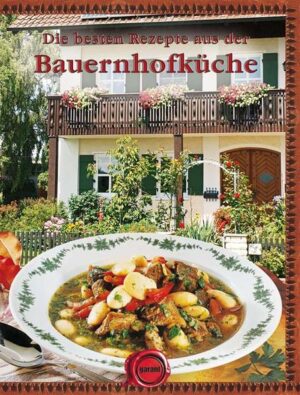 Zu jeder Jahreszeit bieten die Felder, Gärten und Ställe, Seen und Bäche ihre ganz eigenen Ernteerzeugnisse. Gehen Sie mit diesem Buch auf eine kulinarische Entdeckungsreise durch die Welt der traditionellen Bauernhofküche. Fleischliebhaber und Genießer der deftigen Küchen finden hier delikate Gerichte, aber auch für Menschen, die auf Fisch nicht verzichten möchten, bietet dieses Buch pfiffige und köstliche Ideen zum Nachkochen. Wir haben Ihnen landestypische Gerichte und regionale Spezialitäten aus der Küche der Landgasthöfe ausgewählt. Alle Rezepte sind übersichtlich zusammengestellt, durchgehend mit farbigen Abbildungen versehen und Schritt für Schritt erklärt. Gutes Gelingen und viel Spaß beim Kochen und Genießen.