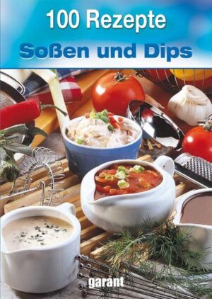 Was wäre ein Sonntagsbraten ohne Soße oder ein Grillfest ohne Dips? Sie gehören einfach dazu und sind das A und O für Gerichte aller Art. In diesem Buch finden Sie neben den traditionellen Grundrezepten über 100 beliebte Variationen für raffinierte Soßen und Dips. Die Rezepte sind übersichtlich zusammengestellt, durchgehend mit farbigen Abbildungen versehen und Schritt für Schritt erklärt. Ein ausführlicher Ratgeberteil verrät viele Tricks und Geheimnisse über die Kunst, schmackhafte Soßen zu „zaubern“. Der Erfolg ist garantiert. Gutes Gelingen und viel Spaß beim Kochen und Genießen!