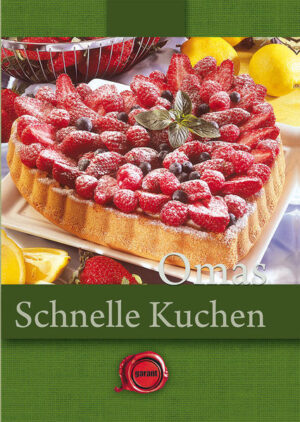 Für alle, die trotz vieler Verpflichtungen und Termine nicht auf den Genuss eines köstlichen Kuchens verzichten wollen, bietet dieses Buch die optimale Lösung. Die hier vorgestellten Backideen sind blitzschnell in der Zubereitung aber lange im Genuss. Wir haben Ihnen unsere besten Rezepte ausgewählt, damit Sie Ihre Lieben verwöhnen können. Alle Rezepte sind übersichtlich zusammengestellt, durchgehend mit farbigen Abbildungen versehen und Schritt für Schritt erklärt. Ein ausführlicher Ratgeberteil, der viele Tipps und Tricks verrät, garantiert den Erfolg. Gutes Gelingen und viel Spaß beim Kochen und Genießen.