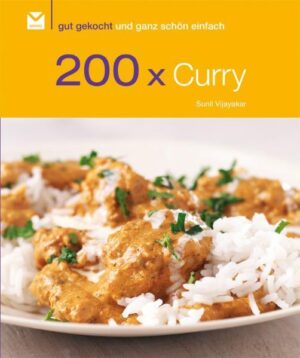 100 Rezepte mit jeweils einer Rezeptvariation = 200 x gut gekocht! Currys, das sind würzige exotische Gerichte, mal mit mehr, mal mit weniger Sauce, gespickt mit orientalischen Gewürzen und voller Aroma. Heutzutage kennen wir Currys aus den verschiedensten Länden der Welt. Aber egal, wo ein Curry herkommt: Es bietet Köstliches für jeden Geschmack! Aus dem Inhalt:GeflügelSchwein und RindLammFisch und MeeresfrüchteVegetarisch