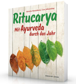 Gesundheit ist nach ayurvedischer Definition das dynamische Gleichgewicht der körperlichen, geistigen und seelischen Kräfte. Damit gewinnen die Jahreszeiten an Bedeutung. Denn mit dem Jahresverlauf reagiert der Körper auf Sonnenlicht, Klima und planetare Einflüsse, die unsere Chronobiologie mit ihren Stoffwechselfunktionen regeln. Viele Menschen pflegen heute einen Lebensstil, bei dem sich Ernährung, Kleidung und Verhalten im Winter und Sommer kaum unterscheiden.! Doch wir reagieren auf saisonale Einflüsse, die typbedingte Beschwerden verstärken. 9 Wochen dauert eine Jahreszeit im Ayurveda. Dafür gibt es jeweils passende, alltagstaugliche, leicht nachzukochende Rezepte, Verhaltensempfehlungen, wohltuende Maßnahmen, sowie typgerechte Bewegungstipps.