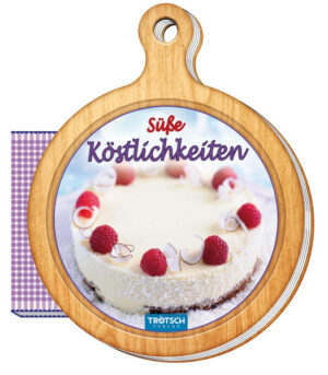 Neben klassischen Backrezepten finden sich auch neue Rezepte zum Ausprobieren. Von schokoladig bis fruchtig ist für jede Naschkatze etwas dabei. Das besondere Rezeptbuch in Brettchenform passt an jeden freien Haken in der Küche! Ein tolles Geschenkbuch!