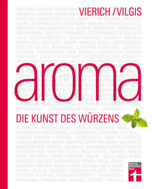 Wie bekomme ich Geschmack ins Essen? Wie erreiche ich mehr Aroma, mehr Spannung? Diese Fragen beschäftigen jeden Koch. Was Spitzenköche nur aus jahrelanger Erfahrung lernen, erklären die Autoren Thomas A. Vilgis und Thomas A. Vierich in diesem umfassenden Standardwerk in Sachen Kreativküche. Hier erfahren Sie alles über das Zusammenspiel von über 400 Kräutern, Gewürzen, Pasten, Essigen und Ölen. Für jeden verständlich erläutern die Autoren auf wissenschaftlicher Basis wie Gewürze, Kräuter und ihre Kombinationen funktionieren. Ein einzigartiges Farbleitsystem führt zur sicheren und innovativen Würz- und Aromenkomposition: Chili passt zu Vanille, Lavendel zu Basilikum und Sojasauce zu Erdbeeren. Endlich wird klar, wieso der wunderbar blumige, leicht zitrusartige Geruch der Nori-Algen verschwindet, wenn sie gekocht werden. Kleine Geschmacksbeispiele und Rezepte aus aller Welt, von bodenständig bis avantgardistisch, schulen die Sinne. Hier wird der Traum eines jeden Kochs wahr: raffiniert, souverän und überraschend kreativ kochen ganz ohne Rezept. „Aroma“ wurde ausgezeichnet mit der Goldenen Feder, der höchsten Auszeichnung des Literarischen Wettbewerbs der Gastronomischen Akademie Deutschlands (GAD). Die Goldene Feder wird ausschließlich für besonders herausragende Bücher vergeben. Die 3., aktualisierte Auflage enthält noch mehr Geschmackskombinationen zum Nachschlagen.