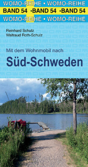 TOURENKARTEN Über 7600 km Süd-Schweden in 21 Touren (rot markiert) - Stoff für mindestens 10 Wochen Urlaub. Genaue Markierung vieler Stell-