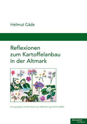 Ein Weissbuch zur Kartoffel-Frage in Deutschland. Die Altmark ist seit den Zeiten Friedrichs des Großen ein exzellentes Kartoffelland. Der Kartoffelanbau nahm über zwei Jahrhunderte etwa 15-25 % der überwiegend sandigen Ackerflächen ein. Im Deutschen Reich der Bismarck-Ära lagen hier die Anfänge der systematischen Pflanzgutvermehrung und Kartoffelzüchtung. Mit dem Anbau des Volksnahrungsmittels Stärke-, Futter- und Speisekartoffeln entstand ein profilbestimmender Bodennutzungszweig der altmärkischen Landwirtschaft. Im letzten Jahrzehnt des 20. Jahrhunderts setzte nach der Friedlichen Revolution und dem Beitritt der Deutschen Demokratischen Republik zur Bundes Republik Deutschland 1990 ein bedeutender Paradigmenwechsel ein: Die einst blühende altmärkische Kartoffellandschaft wurde auf einen Anbau von 1,5 % der Ackerfläche gedrosselt. Unter dem Regierungseinfluss der Kanzlerschaften von KOHL/SCHRÖDER/MERKEL wurden die blühenden Kartoffel-Vermehrungsfelder von den altmärkischen Feldmarken einfach in den Westen transferiert und das Geschäft komplett von Bauern und Firmen dort übernommen. Die Analyse der vielfältigen Ursachen ist nicht abgeschlossen.  Die Akademie der Landwirtschaftswissenschaften in Ostberlin mit der staatlich getragenen Kartoffelforschung und Neuzüchtung wurde ab 1992  abgewickelt !  Die Unternehmen der Wirtschafts-Vereinigung Volkseigener Betriebe Saat- und Pflanzgut (VVB / DSG) wurden bis 2000 durch die Treuhand abgewickelt!  Der Kooperationsverband Magdeburger Speisekartoffeln (KOV) musste 1991 seine Arbeit einstellen, strukturbestimmende Betriebe wurden abgewickelt!  Aufstieg und Niedergang des altmärkischen Kartoffelanbaus sind ein tragisches Kapitel deutscher Agrargeschichte. Das Agrarkulturerbe ist jedoch nicht als Nostalgie zu bezeichnen. Die aufgezeigten RefIexionen können die Vergangenheit, Gegenwart und Zukunft im Paradigma erkenntnisreich und symbolisch miteinander verbinden.